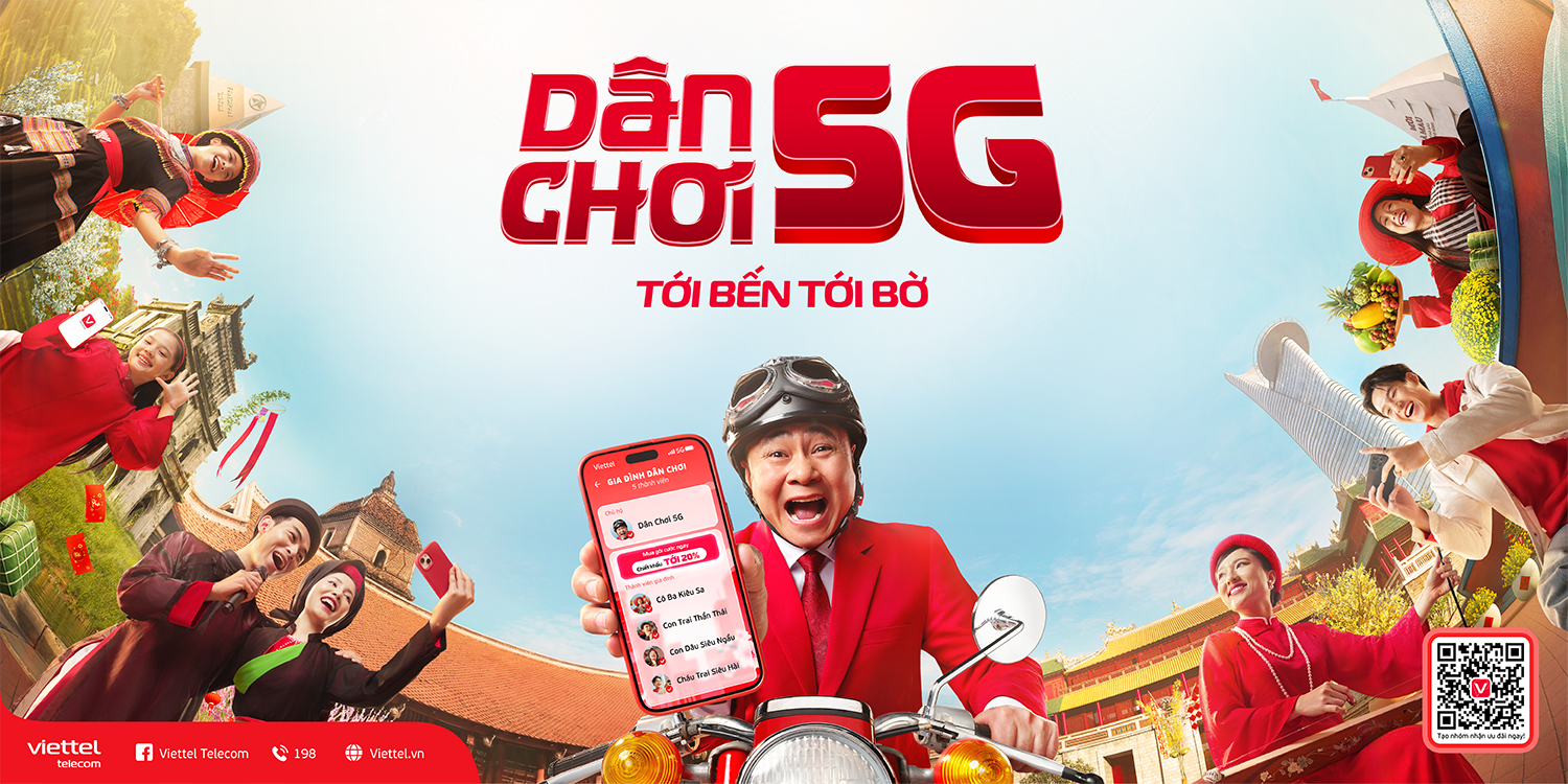 Viettel Telecom ra mắt giải pháp “5G Family” - Kết nối gia đình thời đại số qua câu chuyện của NSND Tự Long

